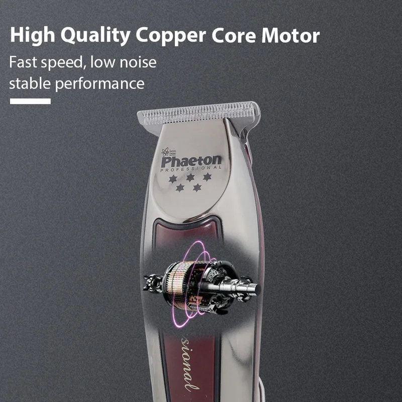 1pc Men's Style Hair Clipper Small Rechargeable Salon Beard Haircut Razor | Бытовая техника