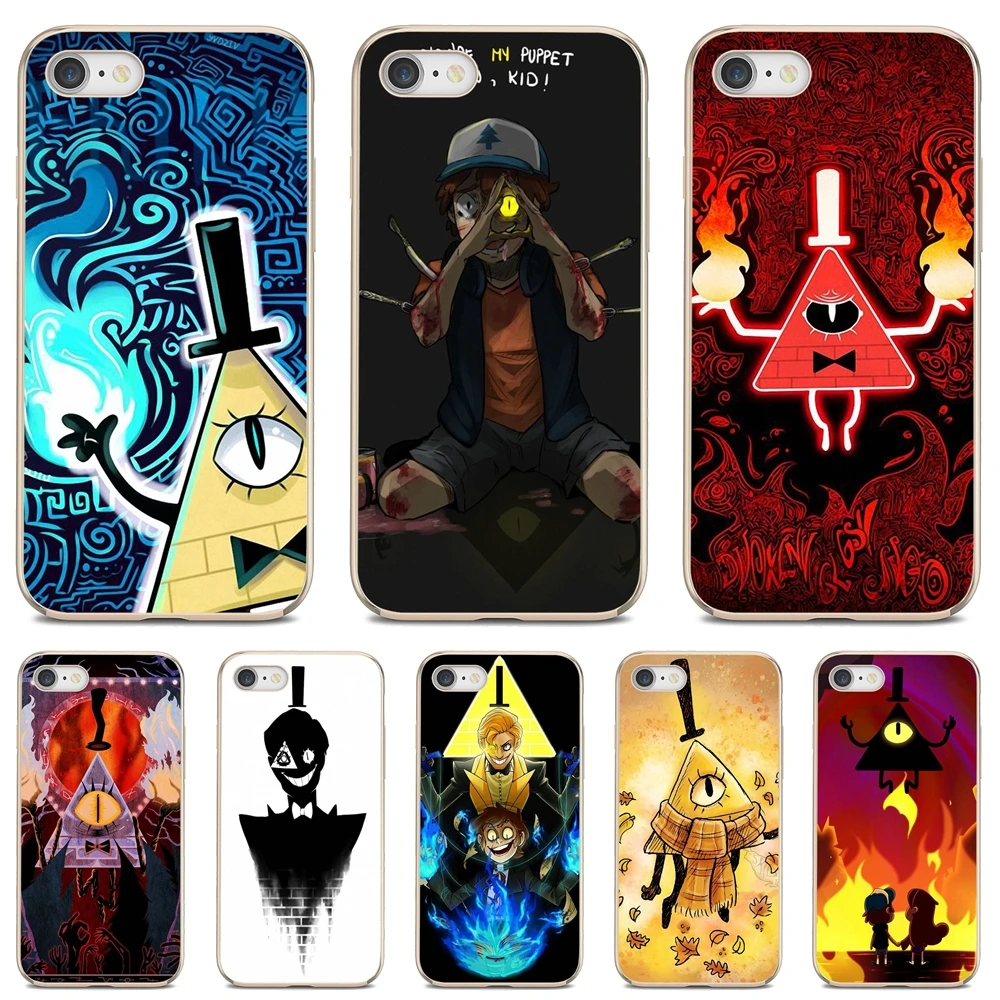 Силиконовый чехол для Huawei Honor 6 6A 7 7X 7A 7C 8 8C 8X 9 9X 10 10i 20 Lite Play Pro Mabel-Pines-Gravity-Falls-Bill-Cipher |
