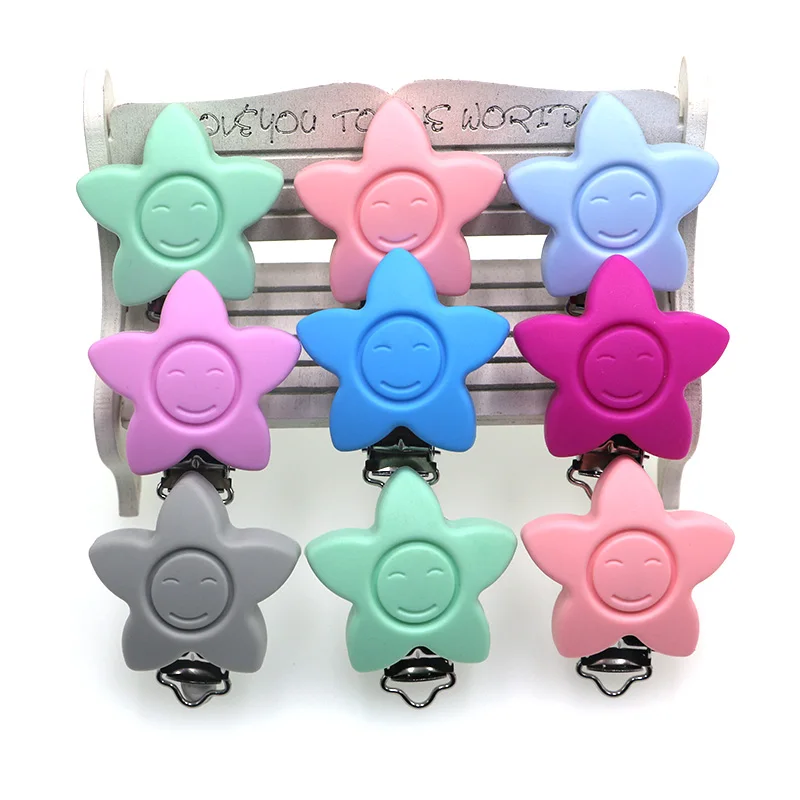 Kovict-cadena para chupete de beb&eacute;, accesorios de collar masticables, juguetes de enfermer&iacute;a, 3 uds.-0
