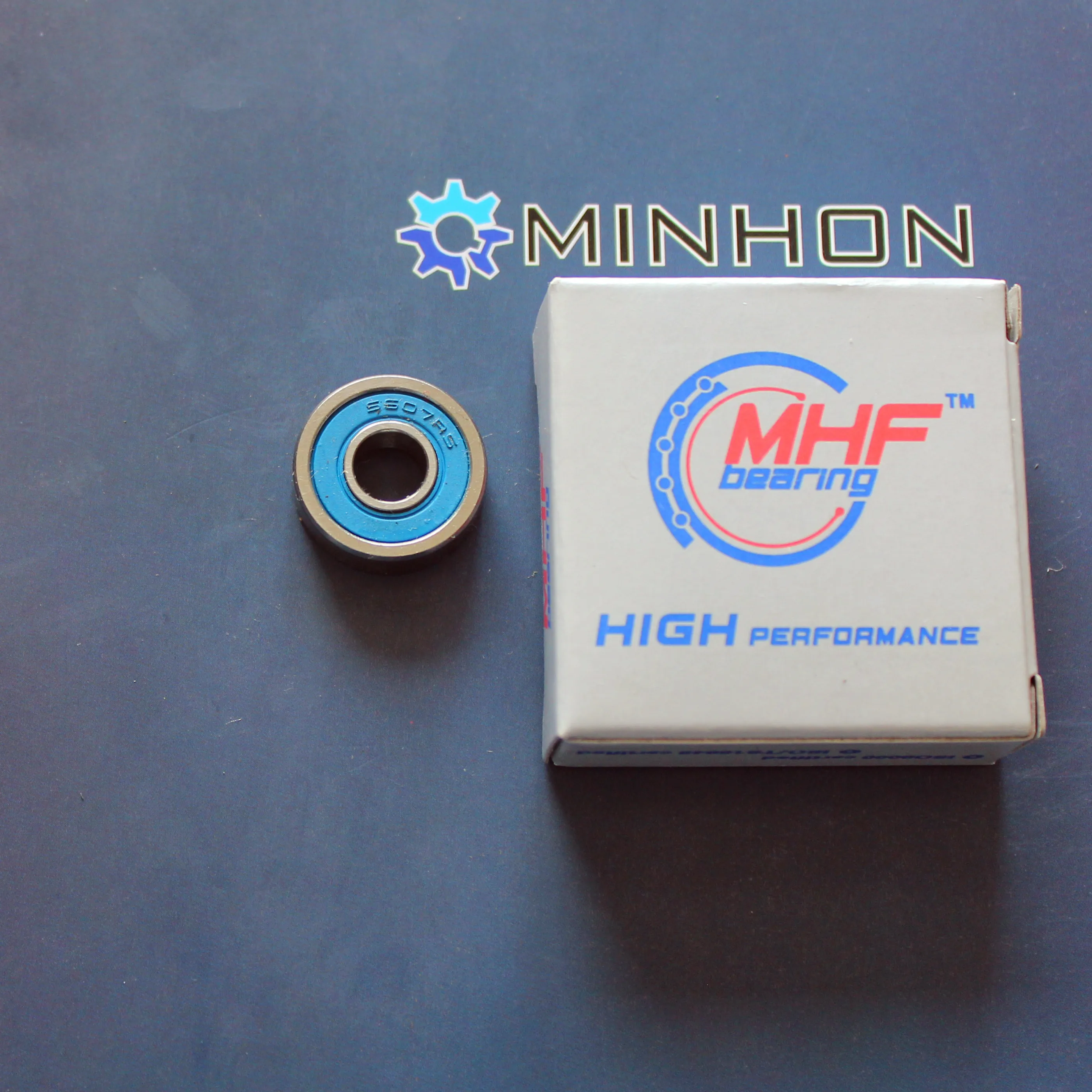 SS607-2RS INOX нержавеющая сталь MHF Размер 7x19x6 мм Глубокие шаровые подшипники ABEC-3