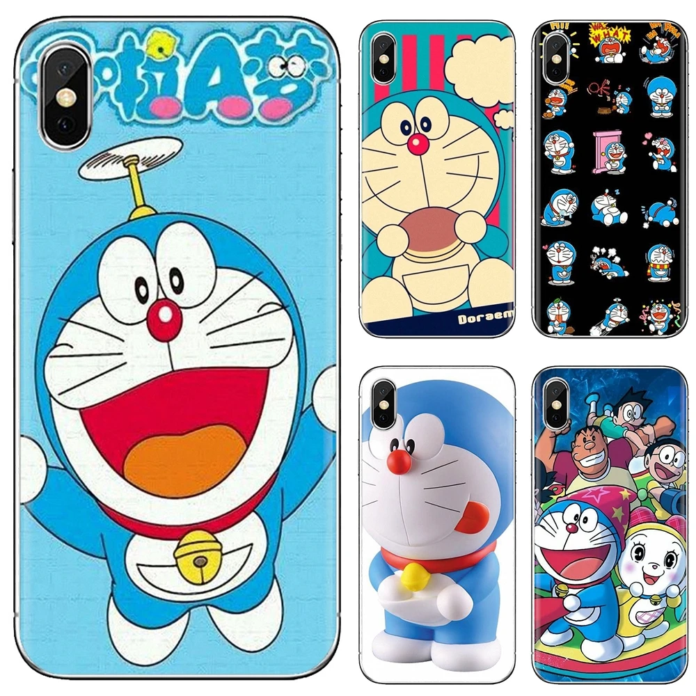 Nobita Nobi Япония Doraemon синий кот Мягкий ТПУ чехол для HTC U11 U12 One X9 M7 M8 A9 M9 M10 Plus Desire 630 530 626