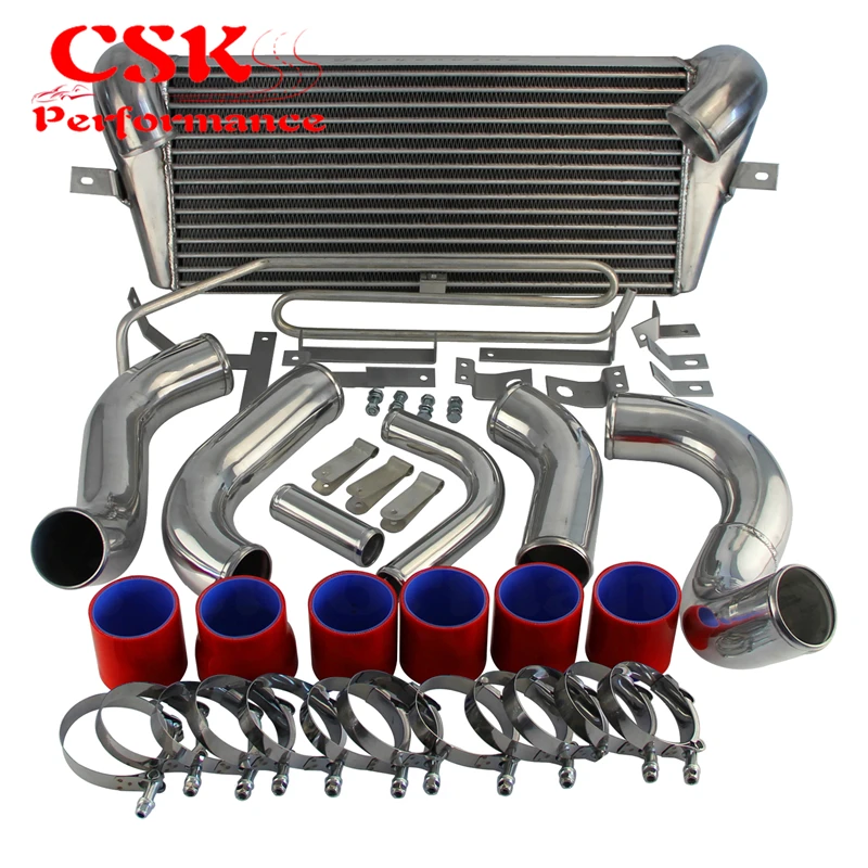 Подходит для MAZDA 93 94 95 96 97 RX7 FD3S FMIC передний кулер + трубопровод TURBO