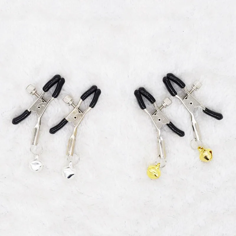 1 пара сексуальные соски зажим женский груди БДСМ маленький колокол игрушки