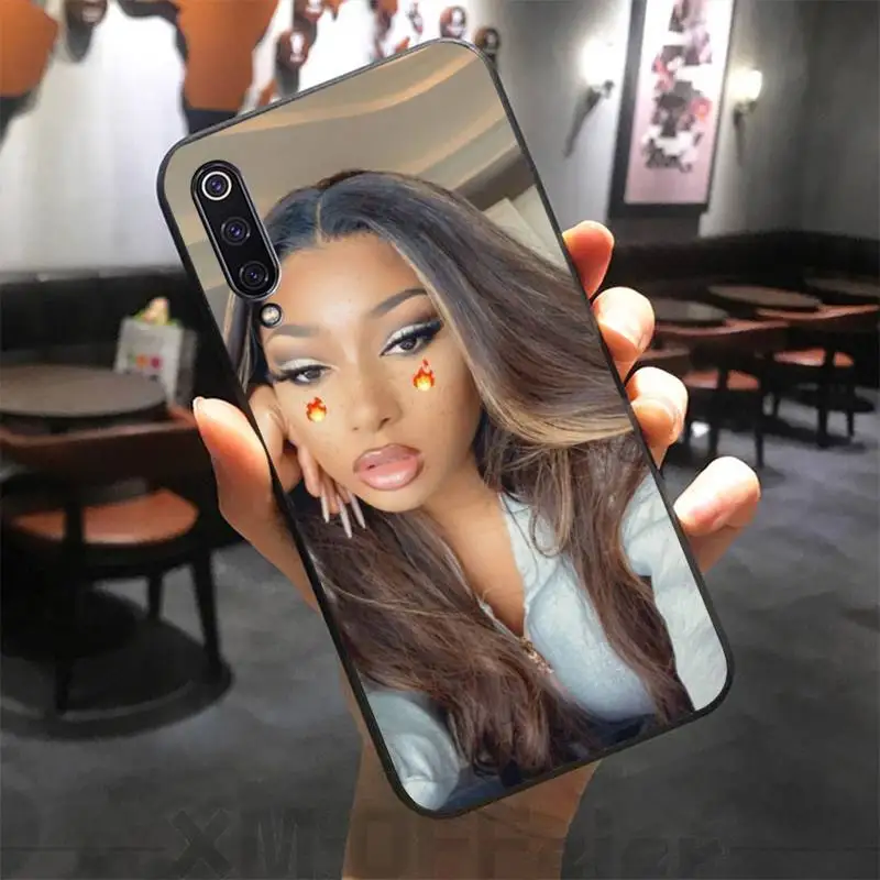 

Megan thee stallion Rapper Phone Case for xiaomi mi 8 9 8SE 9SE 8Lite mix2 2S max2 3 Pocophone F1