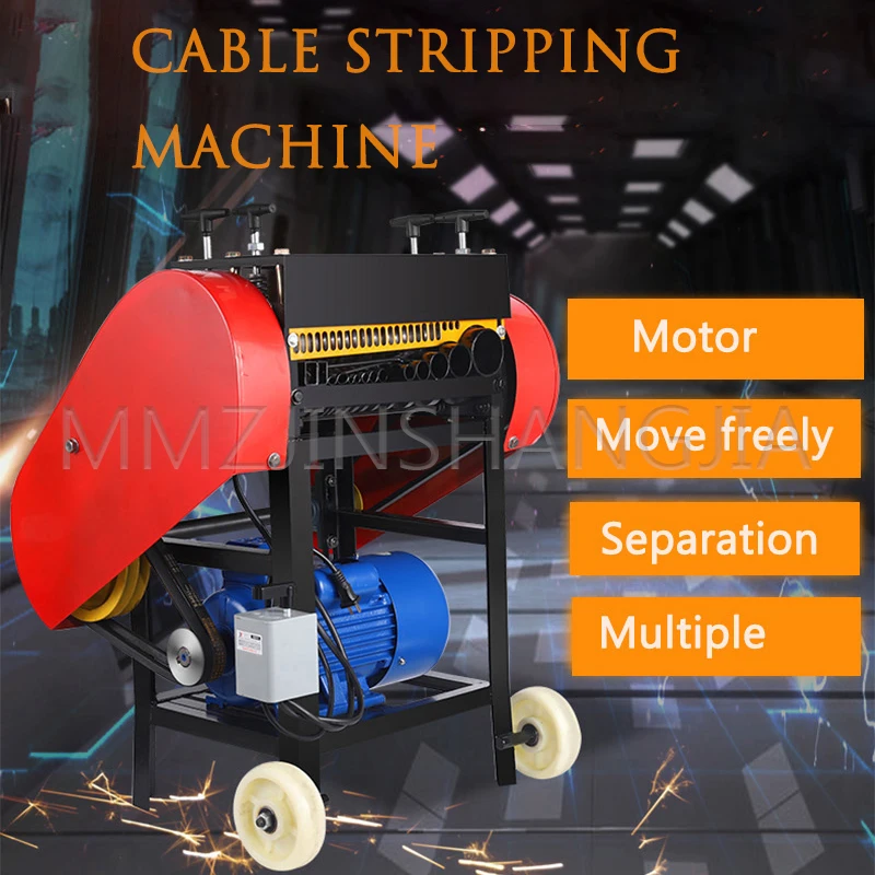 

Automatic Small Peeler 220V/4KW Fully Electric Desktop Home Cable Scrap Copper Wire Wire Recycle Bin Stripping Machine Equipment