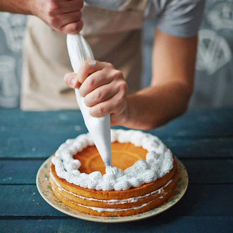 8 шт. силиконовых кейсов DIY глазировки крем Кондитерские мешки для декорирования