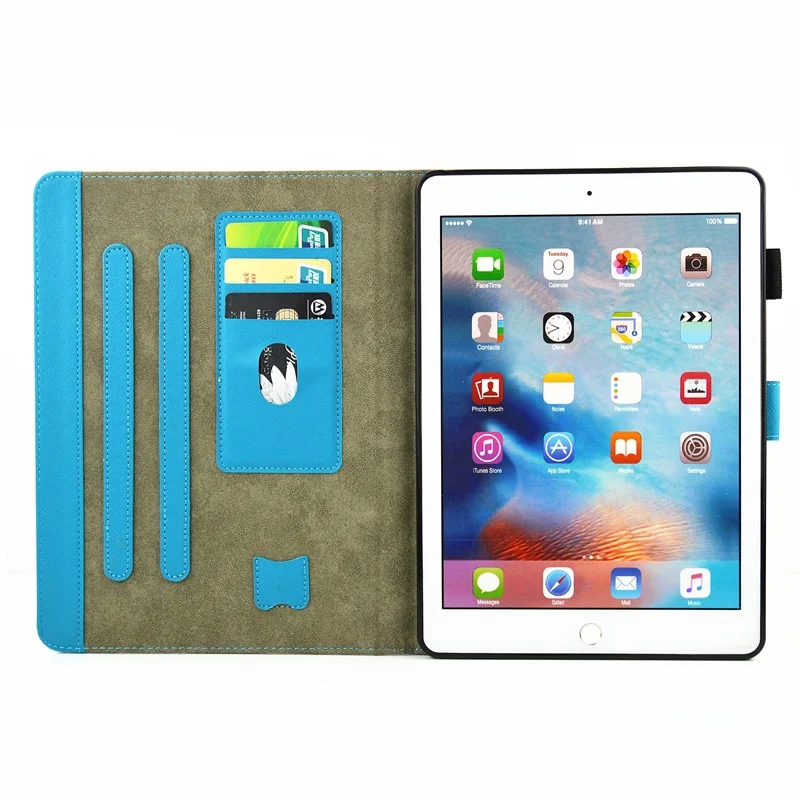 Чехол для iPad Pro 10 5 2017/iPad Air 2019 умный кожаный чехол с мраморным рисунком и слотом