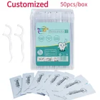 50 шт., зубная нить для гигиены полости рта