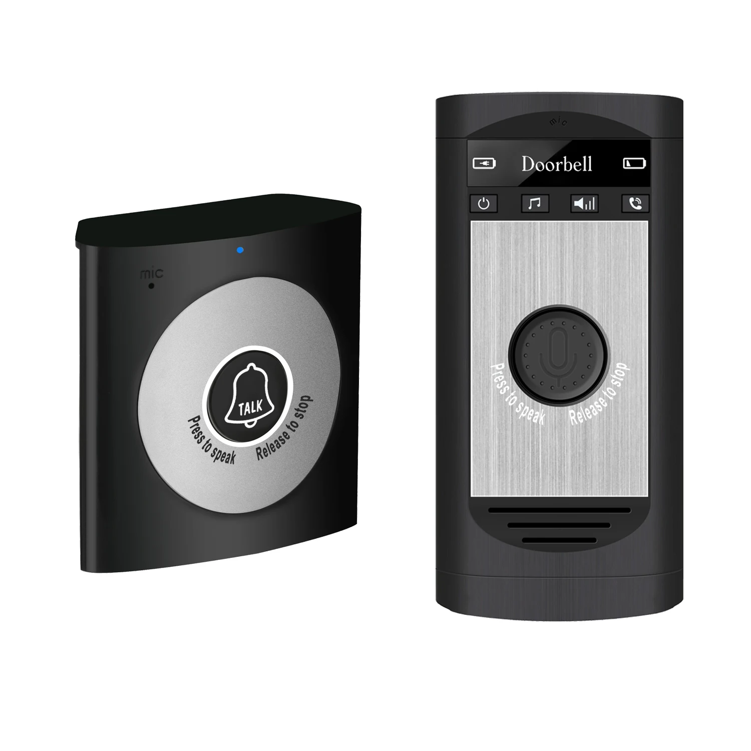 

Wireless Two Way Intercom Doorbell Long Distance 200M Door Phone