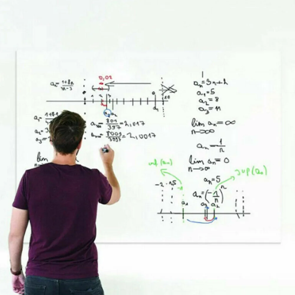 Многоразовая черная/белая доска для рисования рисования| |