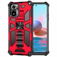 funda case for xiaomi redmi note 10 pro note 9s 10s note 9 pro bracket armor shockproof coque protective phone case cover capa