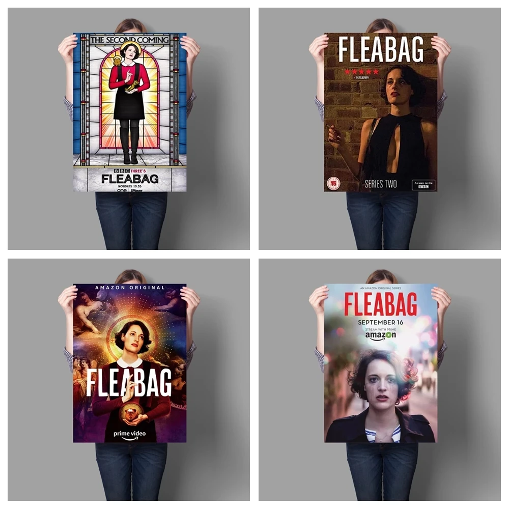 

British Popular Comedy TV Series Fleabag Star Poster Hight Quality Canvas Painting Art Prints Home Decor Wall Stickers No Frame