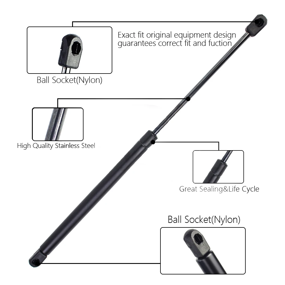 

Rear Trunk Boot Car Gas Spring Struts For Mercedes for Benz SL R230 Convertible 2001 2002 2003 2004 2005 2006 2pcs Lift Support