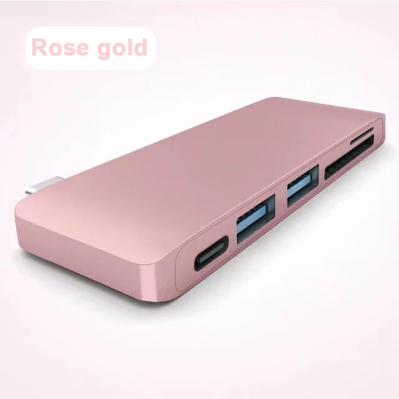 Концентратор USB Type-C 3 0 PD Thunderbolt слот для кардридера TF SD хаб с адаптером MacBook New Pro Air 12