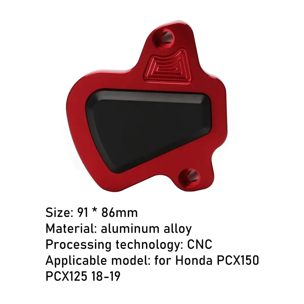 

Engine Protector Cover Sturdy Replacement Aluminum Alloy Motorcycle Engine Cover for Honda PCX150 PCX125 2018-2019