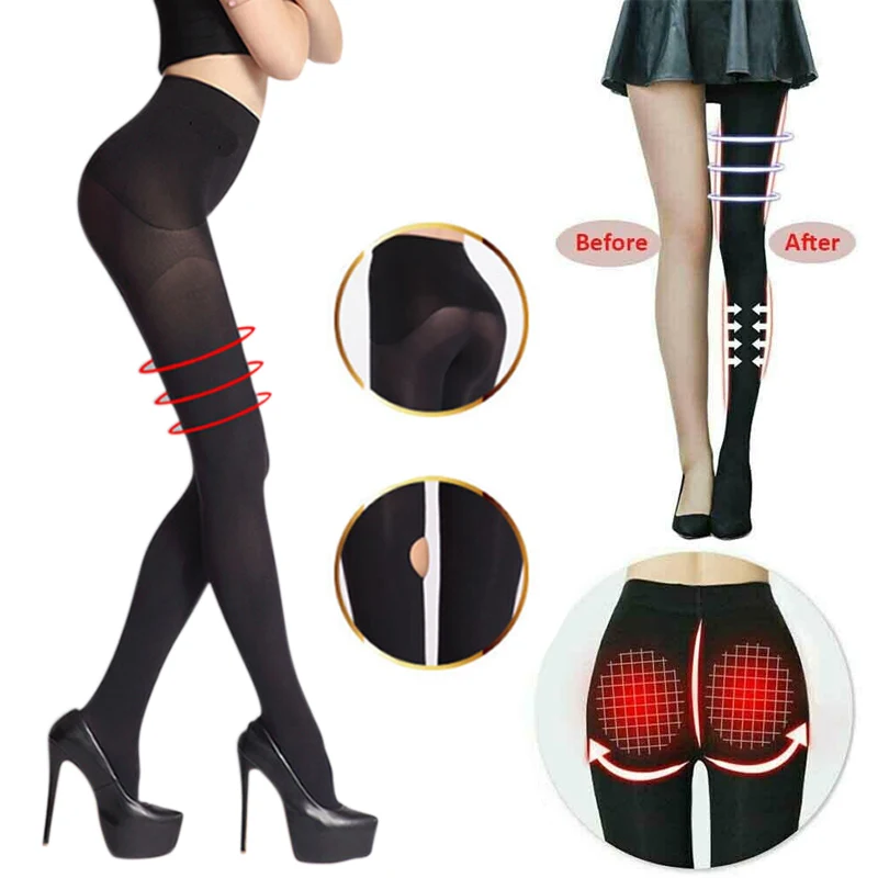 

Compression Pantyhose Legs Shaper Pants Slimming Body Shape Women Stockings SWD889