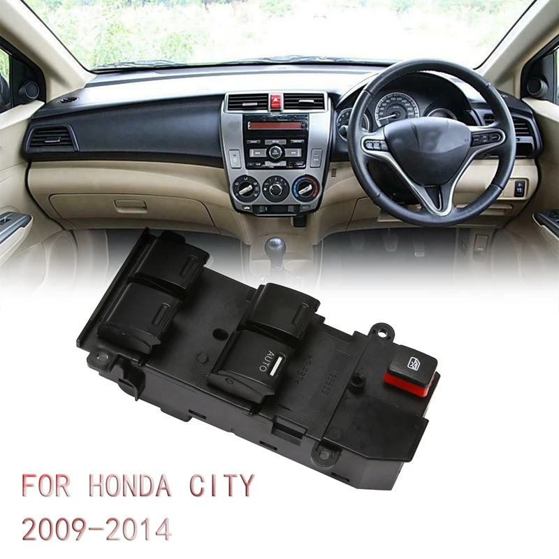 

Переключатель управления стеклоподъемником для Honda City 2009-2014 Power Master RHD 35750-TM0-F01