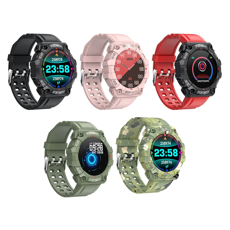 

FD68 Fitness Tracker Heart Rate Monitor Blood Pressure Waterproof Smart Watch Men Sport Smartwatch Women for Android IOS