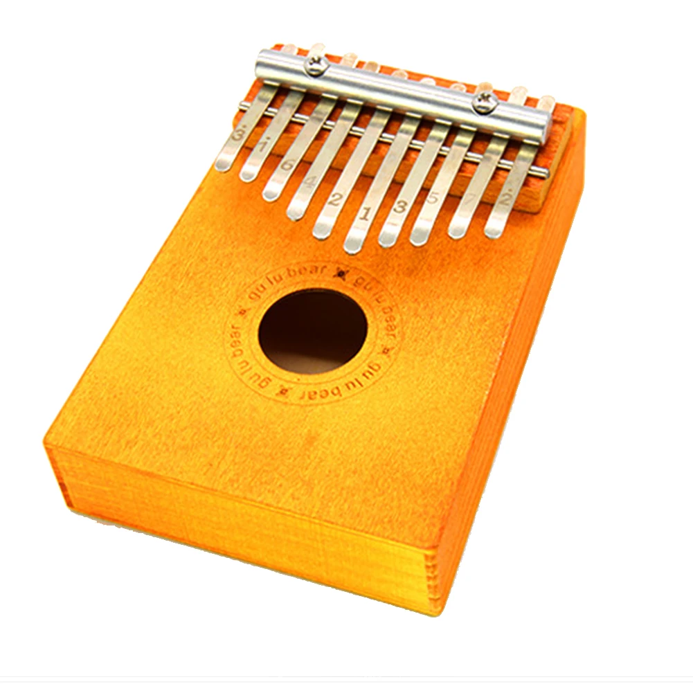 Детская деревянная пальчиковая доска игрушка 10 клавиш портативный Пальчиковый