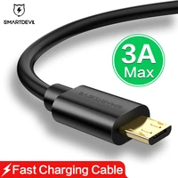 SmartDevil Fast Charge Micro USB Cable for Huawei Xiaomi Power Bank Charger Android Mobile Phone Computer Data Cord