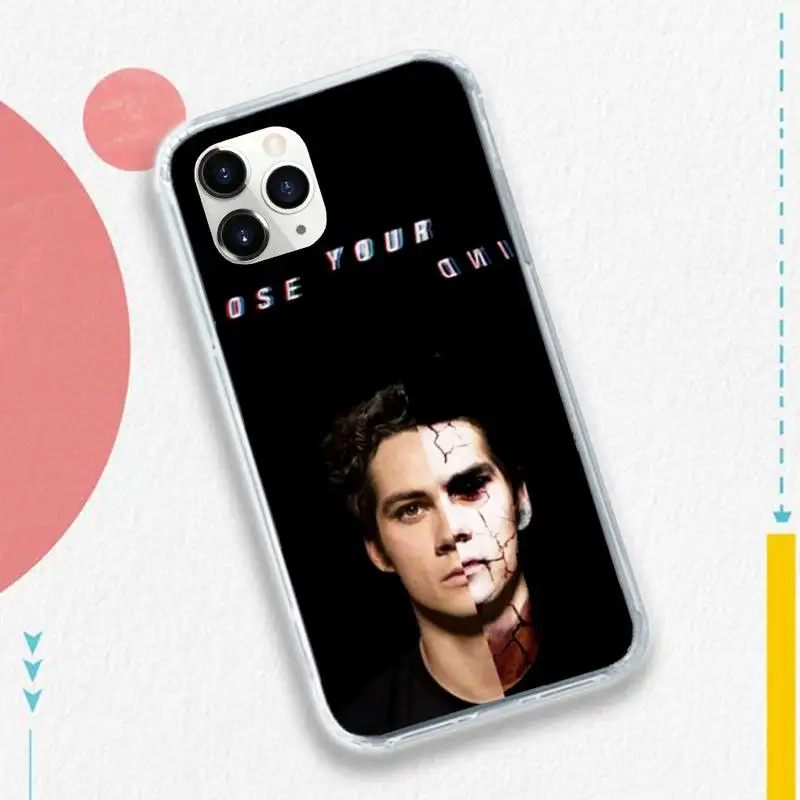 

Dylan O'Brien Teen Wolf cool Phone Case for iPhone 11 12 pro XS MAX 8 7 6 6S Plus X 5S SE 2020 XR