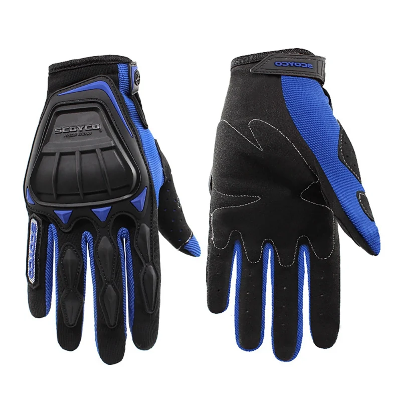 

Bike Gloves Full Finger Breathable Adjustable Outdoor Tactical Motorcycle Electric Vehicle Riding Racing Handwear Gloves