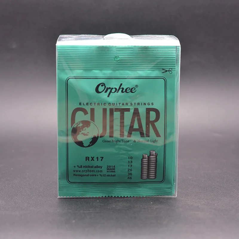 10 шт Orphee RX17 (010 046) отличные яркие тона и нормальный светильник Электрогитары набор