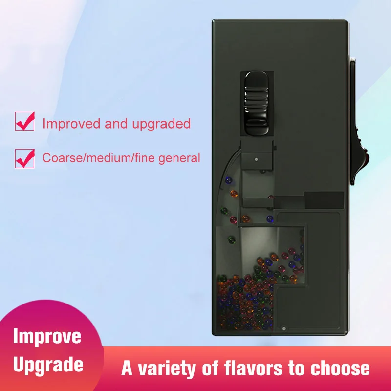 Новый DIY дыма пуш ап мяч коробка для сигарет взрыв шарик держатель табака мяты