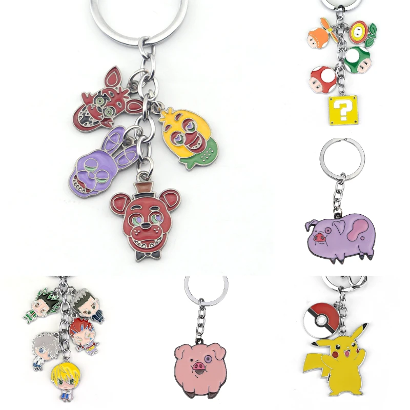 Горячая Распродажа с рисунком персонажей из игры пять ночей в Фредди брелок