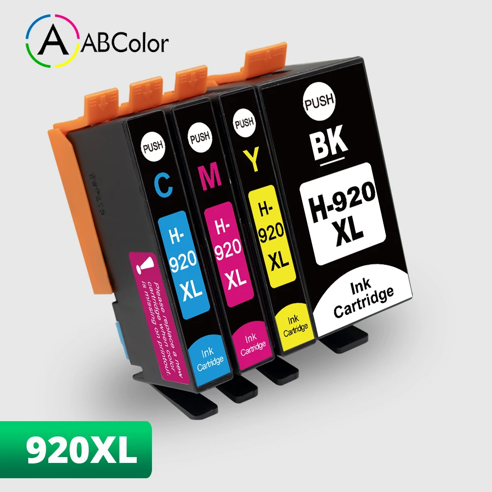 4PK 920xl для HP 920XL 920 чернильный картридж совместимый hp Officejet 6000 6500 беспроводной 6500A