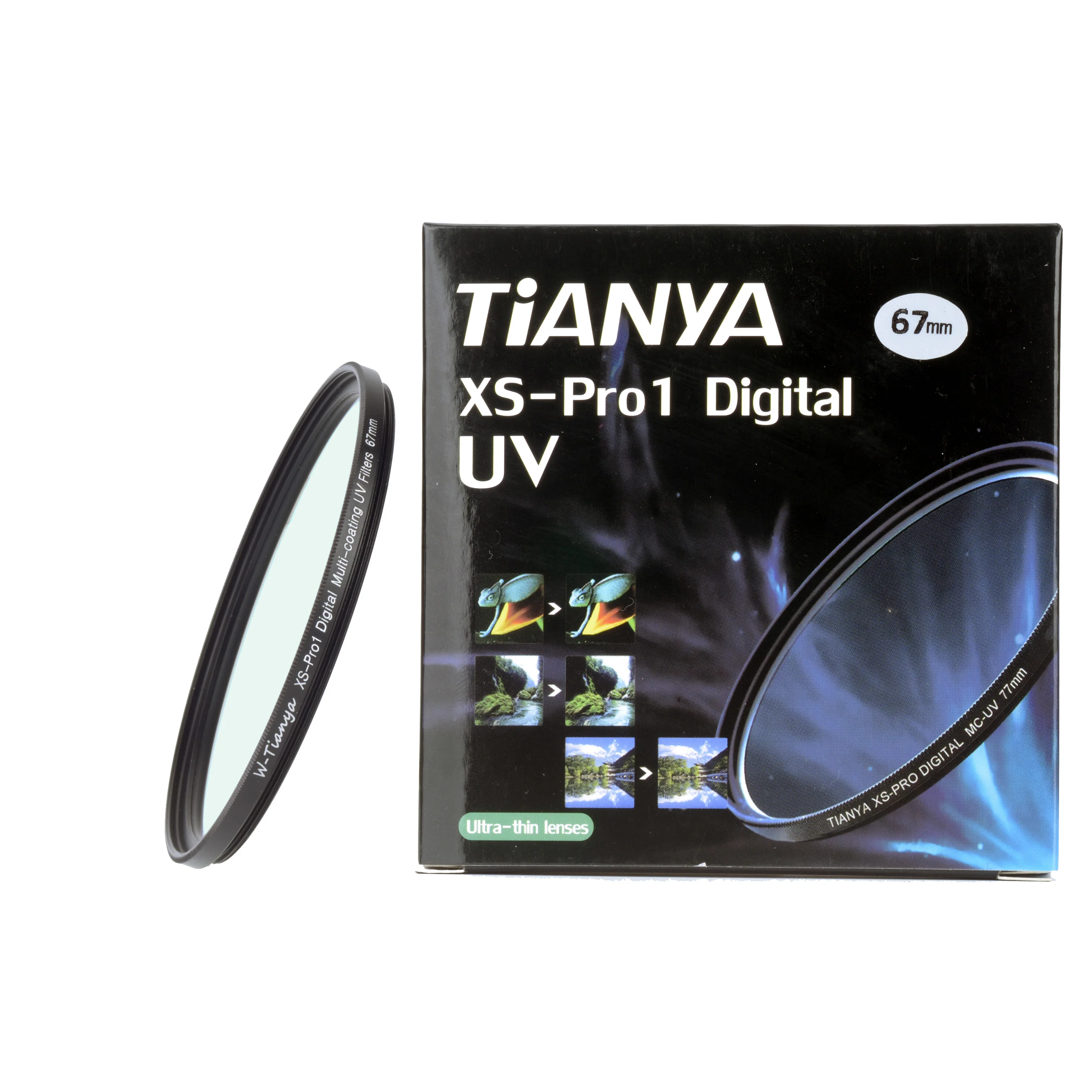 Ультратонкий фильтр Wtianya MC UV 52 мм 58 62 72 67 77 для объектива Canon Nikon Sony 16 слоев