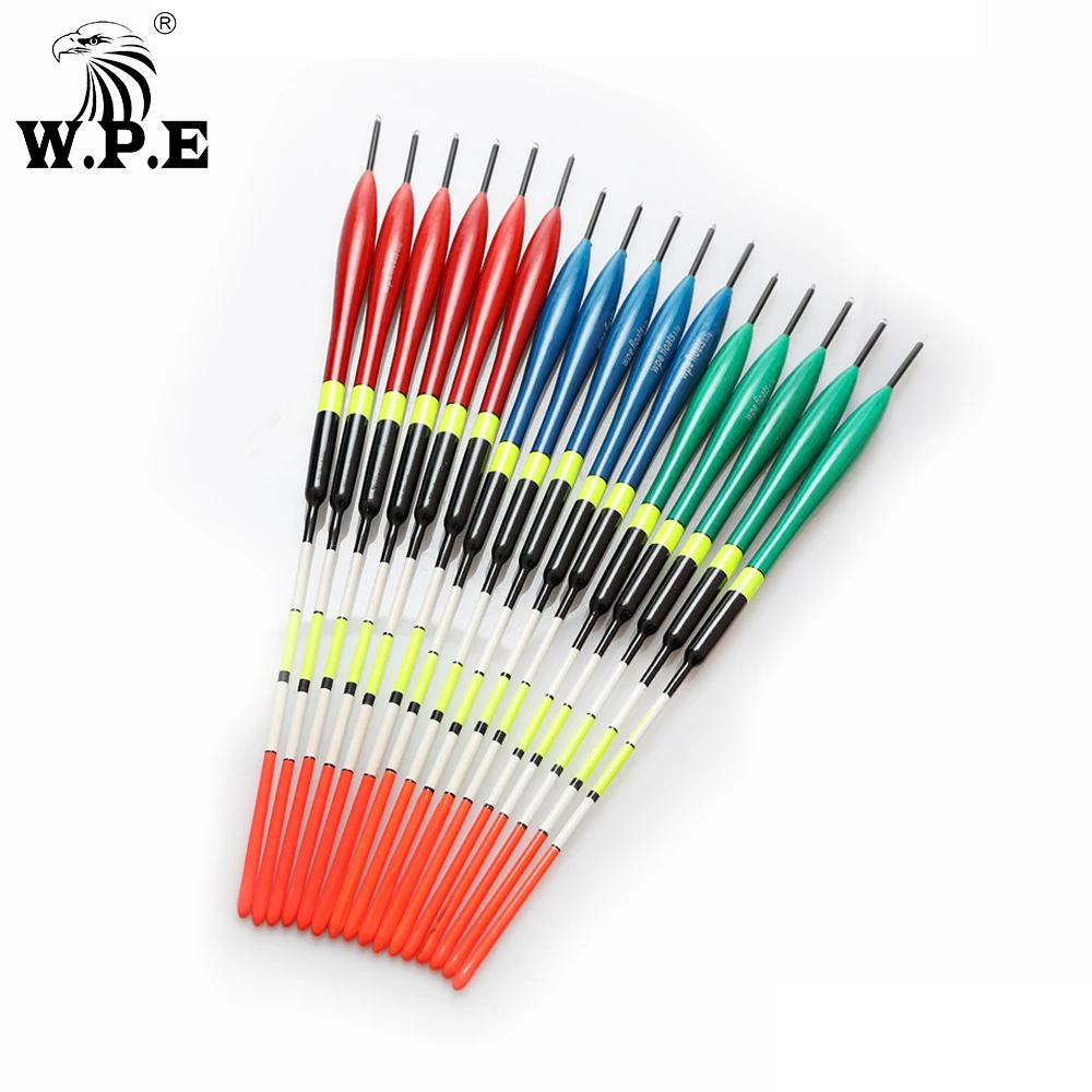 

W.P.E Brand Fishing Float 5pcs/lot Barguzinsky Fir Floats Size 4/5/6g Carp Fishing Bobber Vertical Buoy Fishing Tackle