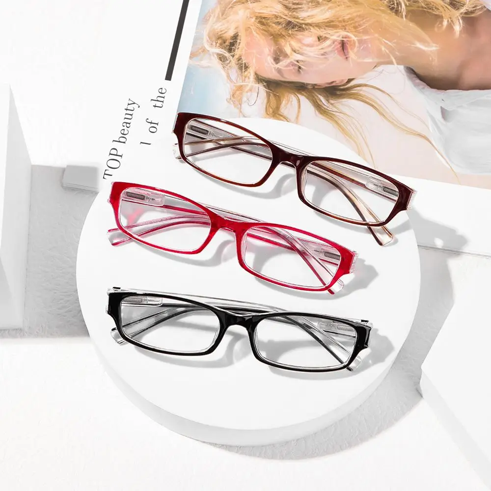 Сверхлегкие женские и мужские очки для чтения с квадратной оправой в ретро-стиле