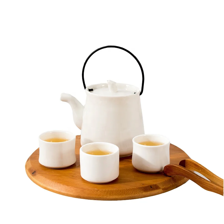 

Оптовая продажа, индивидуальный Белый Элегантный фарфоровый чайный сервиз, керамический чайный сервиз для послеобеденного чая