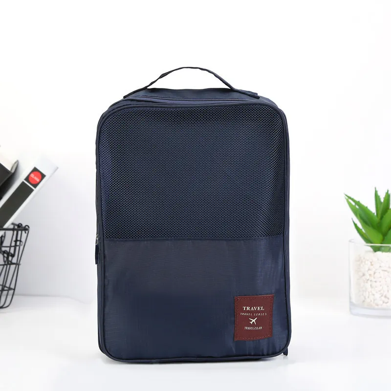 Четырехцветная сумка для хранения обуви путешествий портативный органайзер