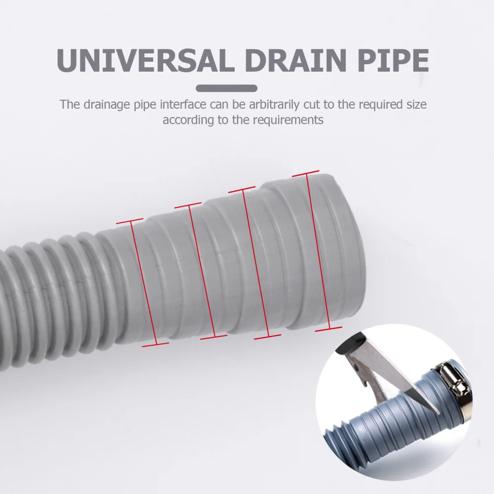 

2pcs Home Appliance Thickened Drain Hoses Washing Machine Drain Hose Accessories