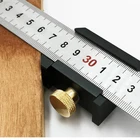 Чертежный станок для деревообработки, угловой разметчик, стальная линейка, позиционирующий блок, калибр для деревообработки