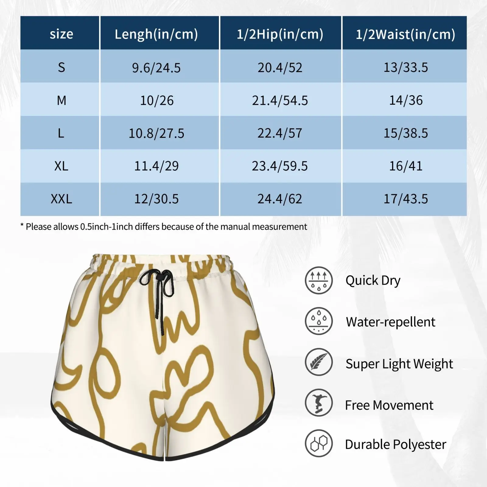 

Abstract Faces ( #1 ) Swim Shorts Women Beach Shorts Abstract Faces Warm Vsco Minimalist Line Art Lines Womens