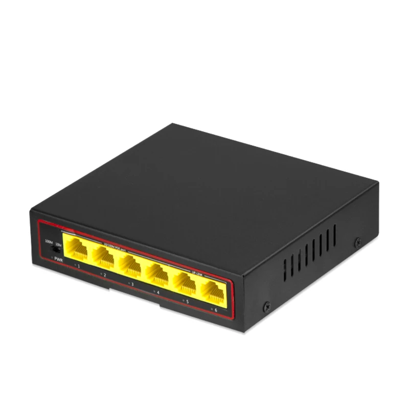 

10/100M 4 Port Network POE Switch With 2 100M Network Port