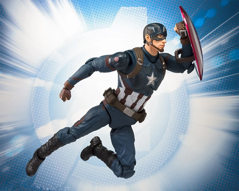 SHF Marvel Мстители 4 конечной игры Marvel Американский капитан Америка фигурка модель игрушка; подарок для детей