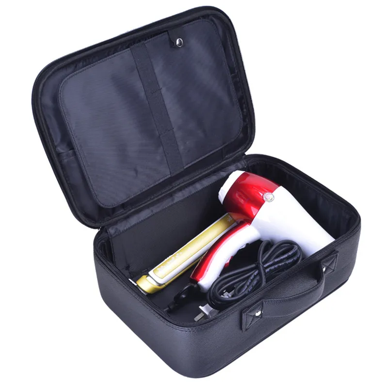 

New Barber Tools Bag Portable Leatherette Salon Hairdressing Hair Styling Tools Clipper Comb Scissors Case Storage Bag