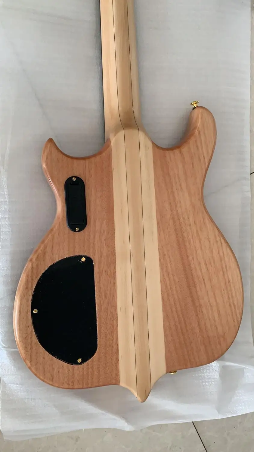 Оптовая продажа Гитары Новое поступление 4 бас электрическая гитара с через шею