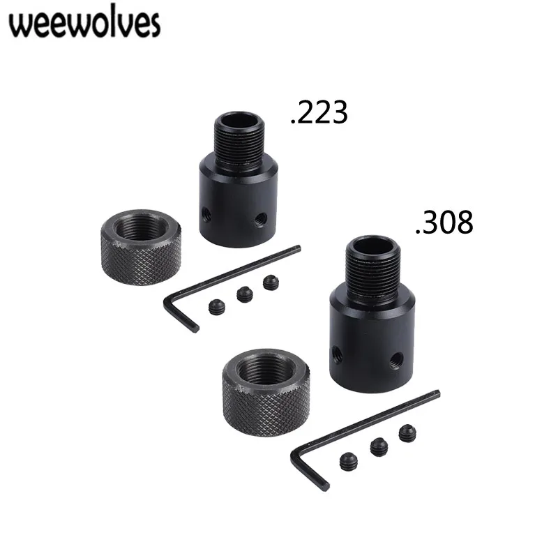 Адаптер weewolf 1/2x28 5/8x24 Combo .223 .308 компенсатор для Ruger 10/22s защитный концевой резьбовой