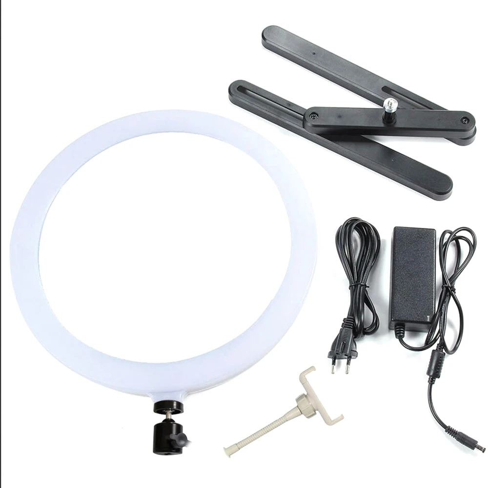 Многоцветный СВЕТОДИОДНЫЙ кольцевой светильник 14 дюймов RGB 240 с регулируемой