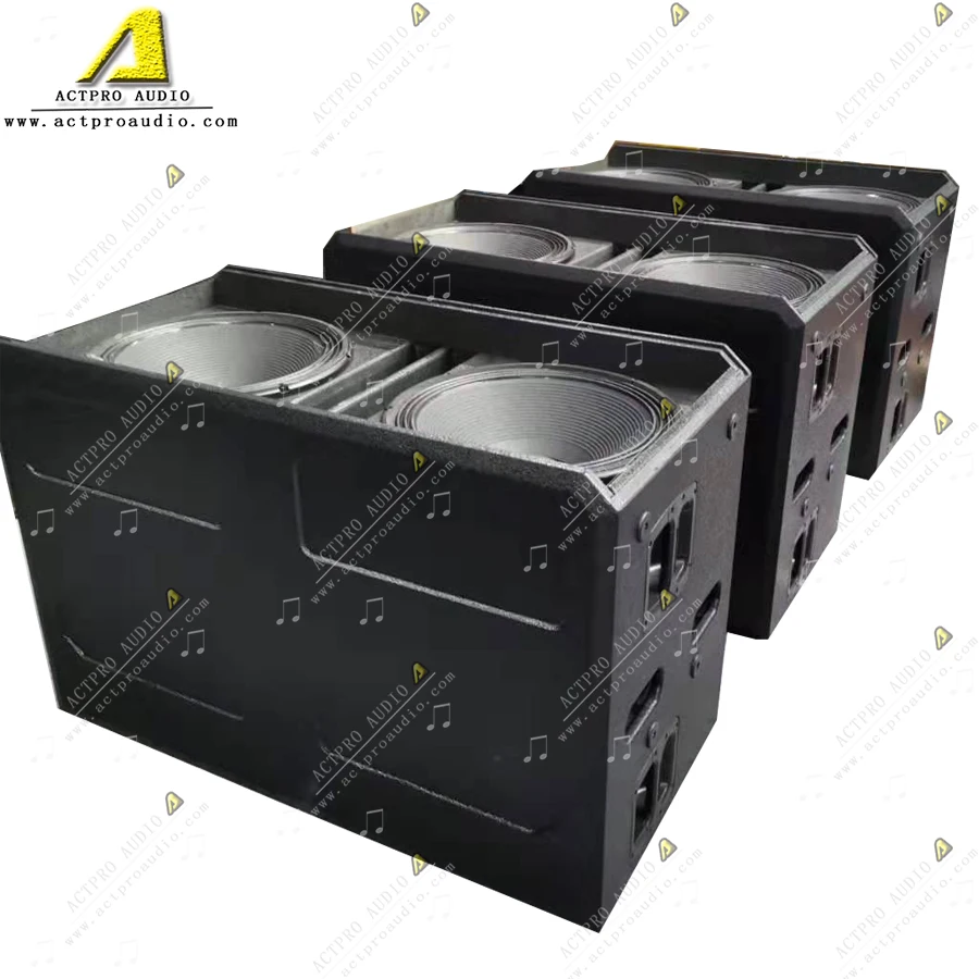 Двойной 18-дюймовый сабвуфер профессиональный аудиодинамик | Электроника