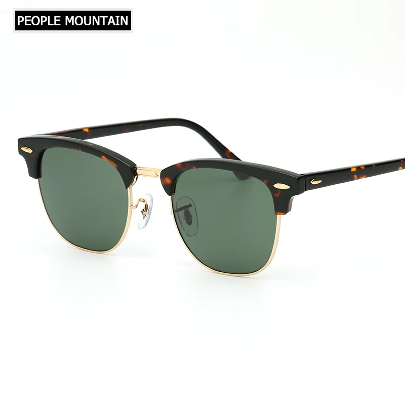 Оправа ацетатная Pilot стеклянные линзы солнцезащитные очки унисекс ретро