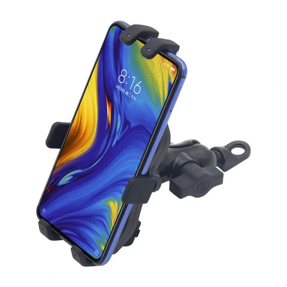 

MP9159 Phone Holder High Strength USB Charging Aluminum Alloy Portable Rearview Mirror Mount Bicycle Phone Stand for Motorcycle