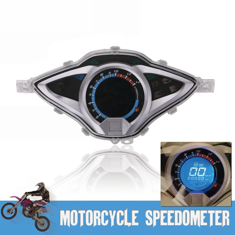 

Motorcycle Universal LCD Speedometer Digital Odometer For BMW Honda Ducati Kawasaki Yamaha KTM Husqvarna Accessories