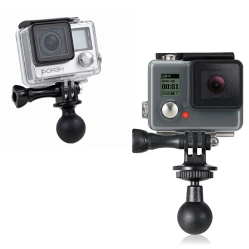 Крепление для штатива Gopro с шаровой головкой 1/4 Адаптер GoPro Hero 5 4 3 + 2 1 Sjcam Xiaomi YI