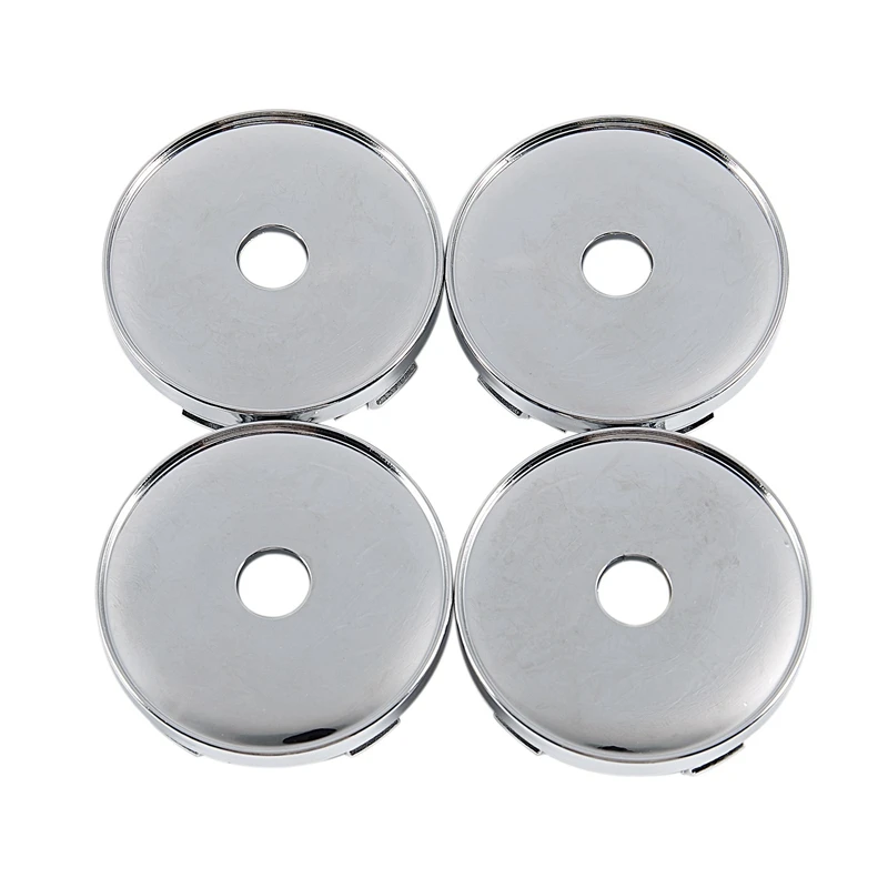3Pcs Engine Spark Plug Wire Separator Divider Clamp Kit (Blue) with Set of 4 Hub Cap Universal Plastic 60mm Tyre Trims |